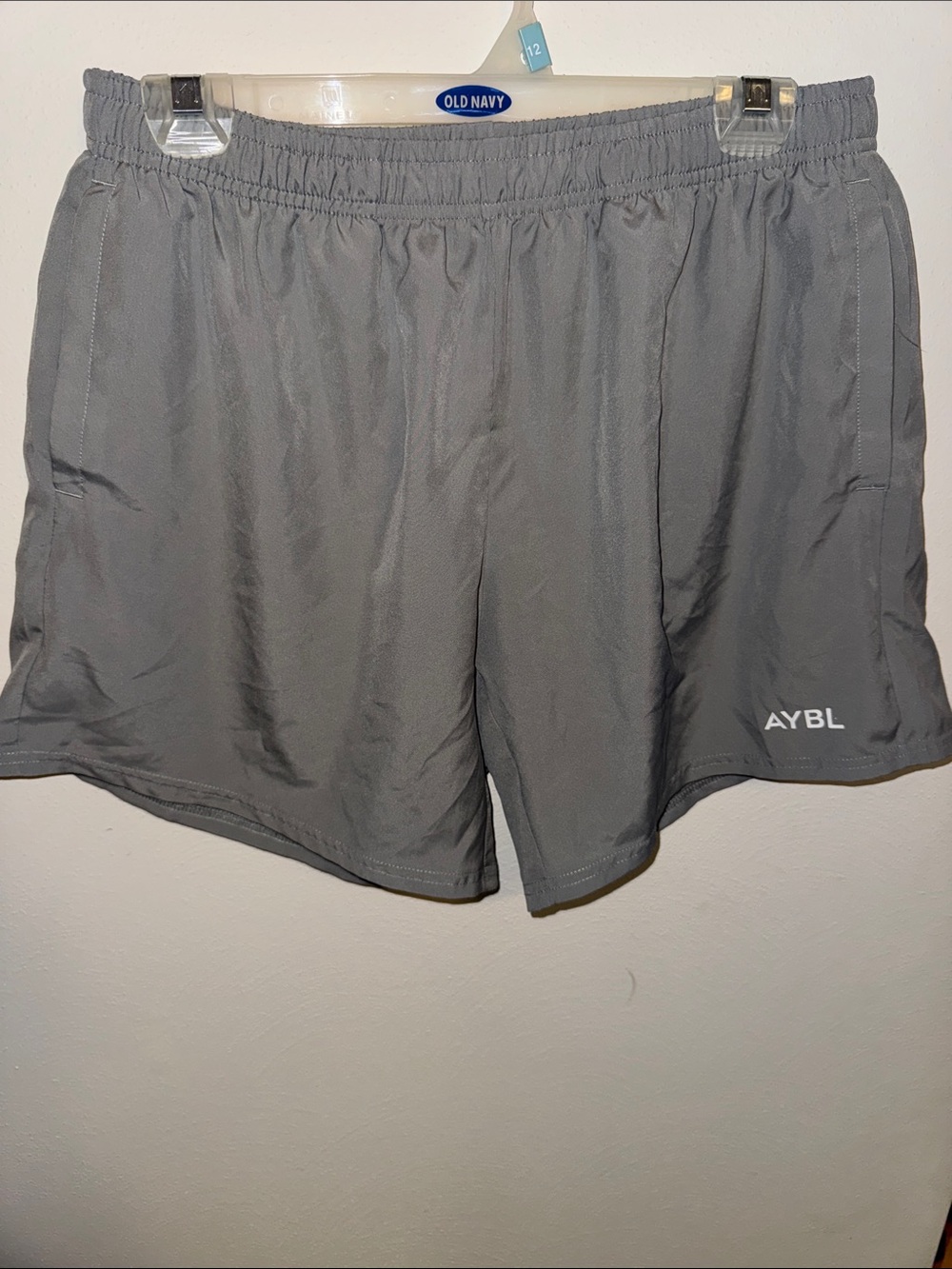 AYBL Men’s Athletic Shorts in Grey